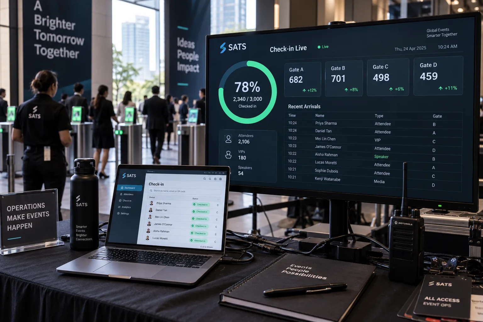 Live Event Dashboard
