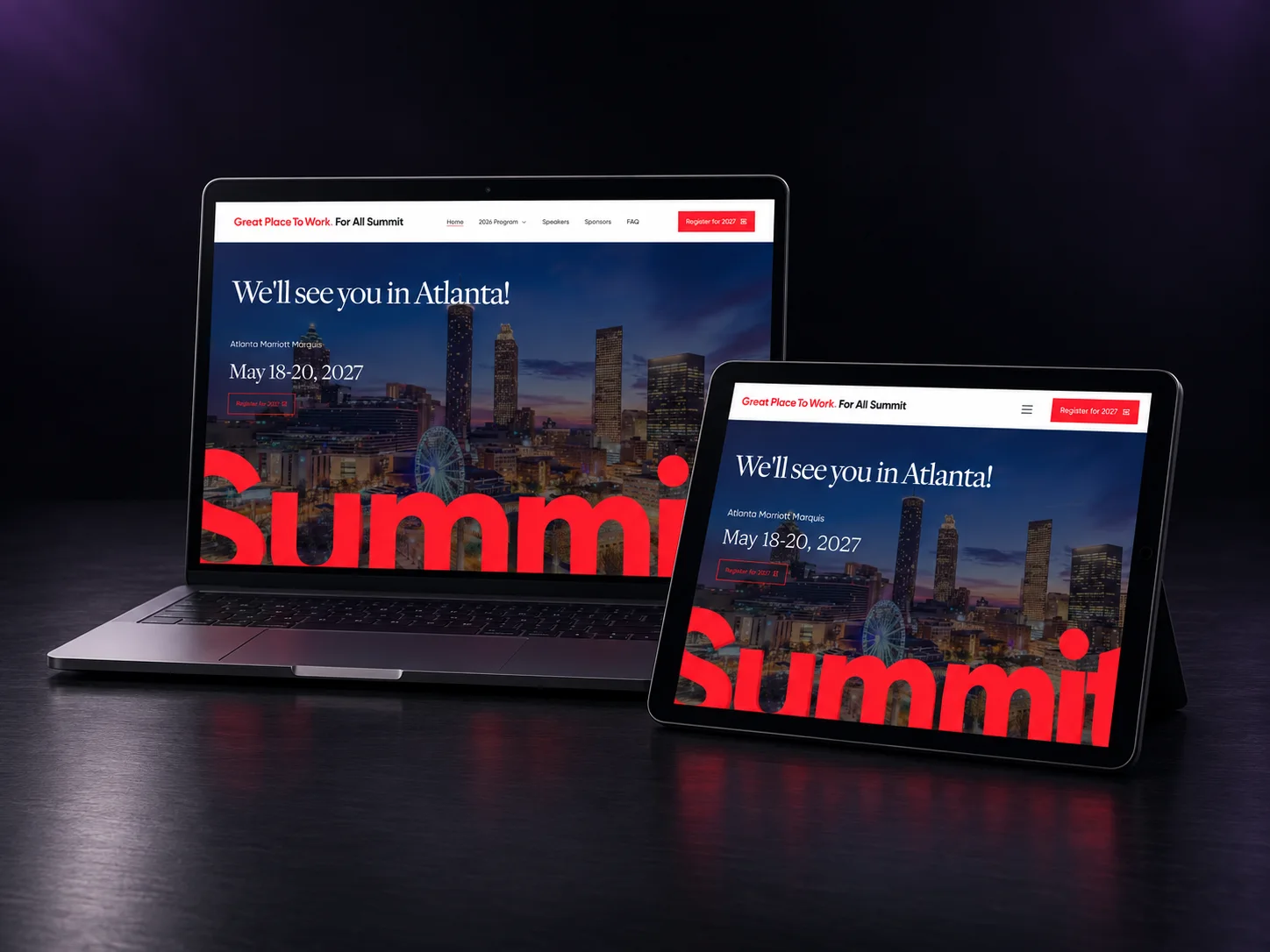 Great Place To Work For All Summit — SingIndustry portfolio visual