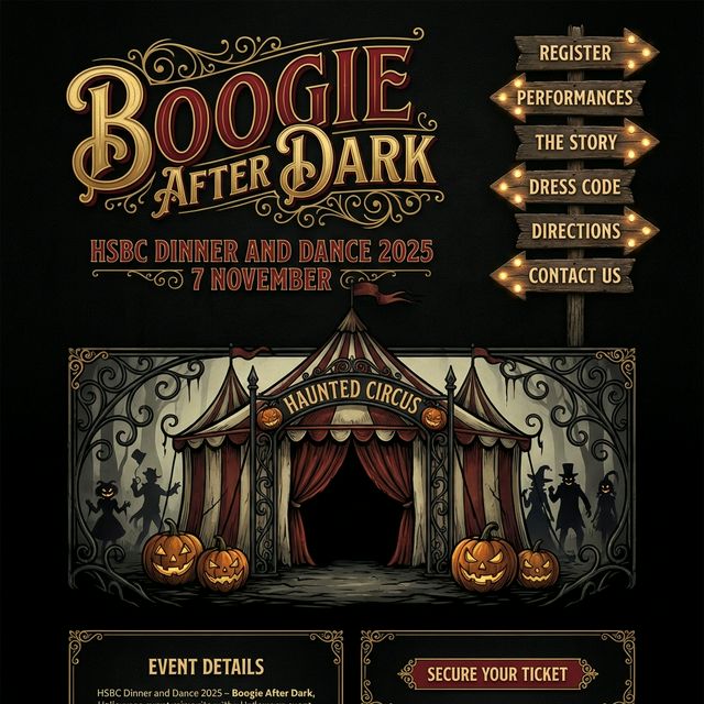 HSBC Boogie After Dark Microsite